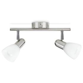 Bodové svítidlo Philips Burlap, 2xE14 chrom

