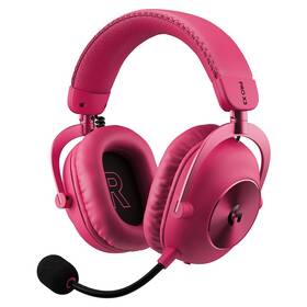 Headset Logitech G PRO X3 Lightspeed Wireless růžový

