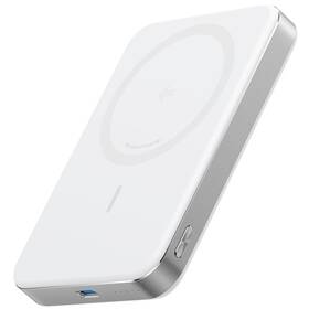 Powerbanka Anker MagGo 10000 mAh, 30W bílá barva
