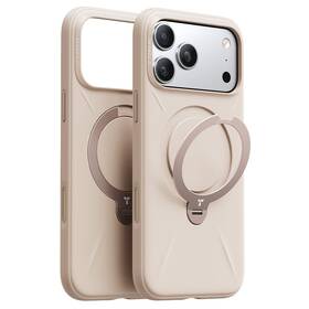Kryt na mobil Torras Ostand Q3 Silicone na Apple iPhone 17 Pro Max zlatý

