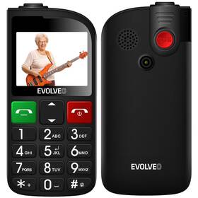 Mobilní telefon Evolveo EasyPhone FL černý

