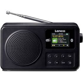 Radiopřijímač s DAB+ Lenco PDR-033BK černý

