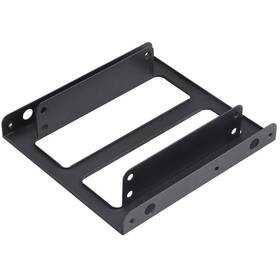 Montážní sada AKASA pro 2,5" HDD do 3,5" pozice, 2x 2,5" HDD/SSD černá

