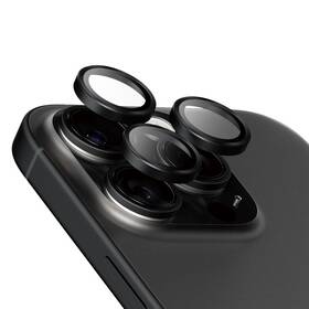 Ochranné sklo čočky fotoaparátu PanzerGlass HoOps Ceramic na Apple iPhone 17 Pro/16 Pro/15 Pro/17 Pro Max/16 Pro Max/15 Pro Max černé

