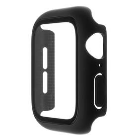 Ochranné pouzdro FIXED Pure+ s temperovaným sklem pro Apple Watch 44mm černé

