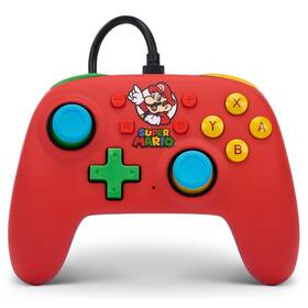 Gamepad PowerA Wired Nano - Nintendo Switch - Mario Medley 

