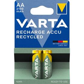 Baterie nabíjecí Varta HR06, AA, 2100mAh, Ni-MH, blistr 2ks 

