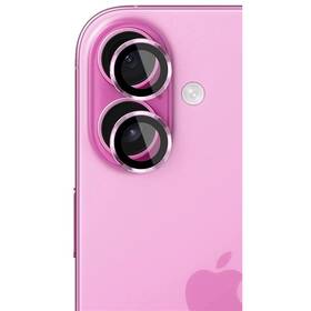 Ochranné sklo čočky fotoaparátu 3mk Lens Protection Pro na Apple iPhone 17 růžové


