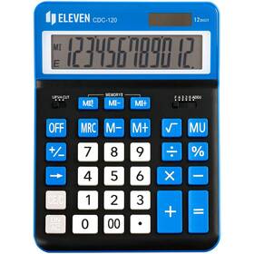 Kalkulačka Eleven CDC-120-BK/NV, stolní, dvanáctimístná černá/modrá


