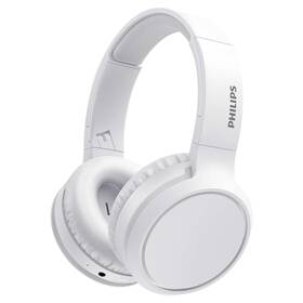 Sluchátka Philips TAH5205WT bílá barva
