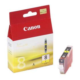 Inkoustová náplň Canon CLI-8Y, 420 stran - originální žlutá

