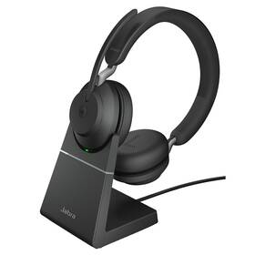 Headset Jabra Evolve2 65, USB-A, UC Stereo Deskstand černý

