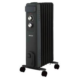 Olejový radiátor SOGO SS-18455 černý

