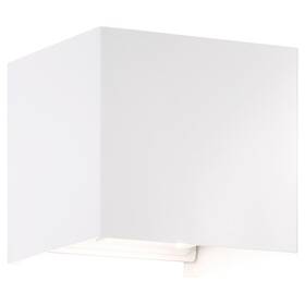 Nástěnné svítidlo Fischer & Honsel Wall, čtvercové bílá barva
