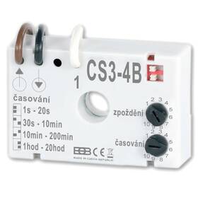 Spínač časový Elektrobock CS3-4B pod vypínač 


