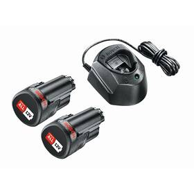 Set baterie a nabíječky Bosch 12 V (2 × 1,5 Ah & GAL 1210 CV) 
