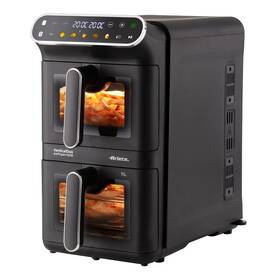Fritéza horkovzdušná Ariete ART 4640 Air Fryer VerticalDuo, 11 l černá


