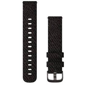 Řemínek Garmin Quick Release (20 mm), nylonový, přezka slate černý


