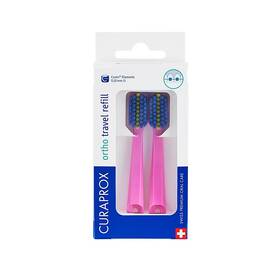  Náhradní hlavice CURAPROX Travel set ORTHO (2 ks)