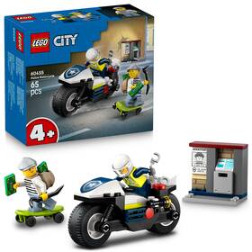 Stavebnice LEGO® City 60455 Honička na policejní motorce 

