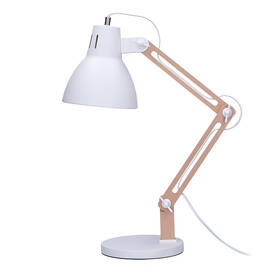 Stolní lampička Solight Falun, E27 bílá


