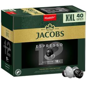 Kapsle pro espressa Jacobs Espresso Ristretto (40 ks) 

