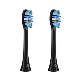 Náhradní hlavice TrueLife SonicBrush Clean-series heads Whiten black 2 pack černá

