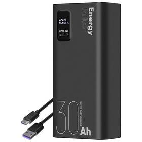 Powerbanka Obal:Me EnergyPulse 30000mAh černá

