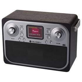 Radiopřijímač s DAB+ GoGEN DAB 700 BTCB černá barva
