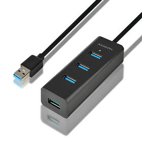 USB Hub Axagon USB / 4x USB 3.0, 1,2 m černý

