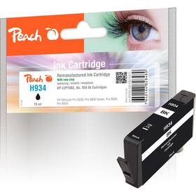 Inkoustová náplň Peach HP 934, 505 stran černá

