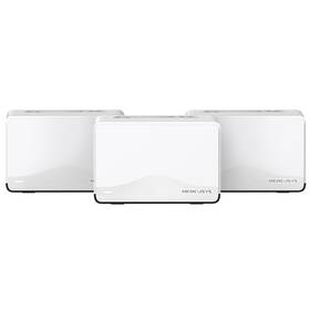 Komplexní Wi-Fi systém Mercusys Halo H27BE, BE3600 Mesh Wi-Fi 7 (3 ks) bílá barva
