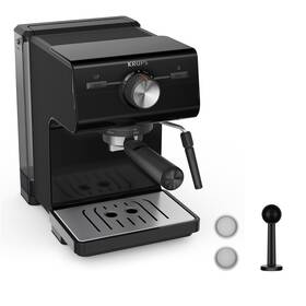 Pákový kávovar Krups XP381810 Authentic C50 černý

