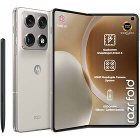 Mobilní telefon Motorola Razr Fold 5G 16 GB / 512 GB bílý

