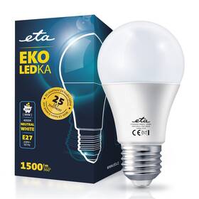 Žárovka LED ETA EKO LEDka klasik 15W, E27, neutrální bílá 
 Žárovka LED ETA EKO LEDka klasik 15W, E27, neutrální bílá