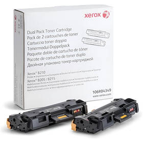 Toner Xerox 106R04349, 2x 3000 stran, 2-pack černý

