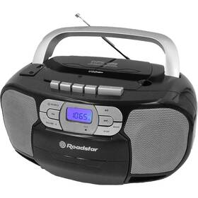 Radiomagnetofon s CD Roadstar RCR-4635UMP černá barva
