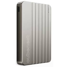 Powerbanka Cubenest Slim MagSafe 10000 mAh titanová barva

