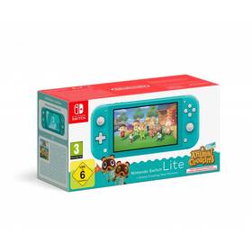 Herní konzole Nintendo SWITCH Lite Turquoise + Animal Crossing: New Horizons Bundle 

