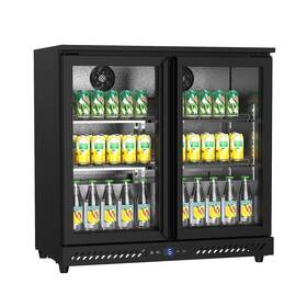 Chladicí vitrína Guzzanti GZ 210G černá

