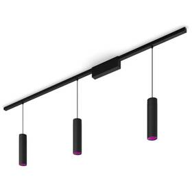 Závěsné svítidlo Philips White and Color Ambiance Perifo (3 závěsná svítidla) černé

