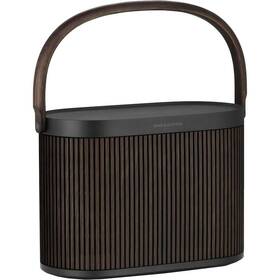 Přenosný reproduktor Bang & Olufsen BeoSound A5 černý/hnědý

