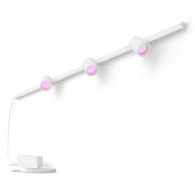 Bodové svítidlo Philips White and Color Ambiance Perifo na stěnu (3 bodová světla) bílé

