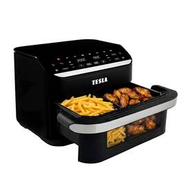 Fritéza horkovzdušná Tesla DualHeat QD575 XXL černá

