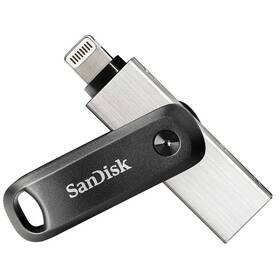 USB Flash SanDisk iXpand Drive Go 256GB, USB 3.0/Lightning černá barva
