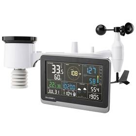 Meteorologická stanice GoGEN ME 4900 WiFi černá

