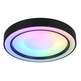 Stropní svítidlo Reality ARCO, LED, 22 W, stmívání, paměť nastavení černé

