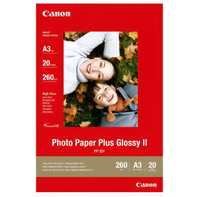 Fotopapír Canon PP201 A3, 20 listů bílý

