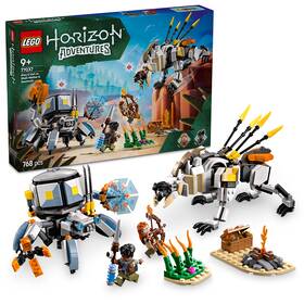 Stavebnice LEGO® Horizon Adventures™ 77037 Aloy a Varl vs. Shell-Walker a Sawtooth 

