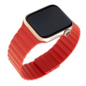 Řemínek FIXED Magnetic Strap na Apple Watch 38/40/41mm červený

